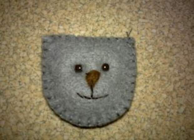 Барашек из фетра 10