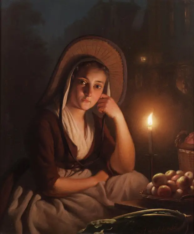 Художник Petrus van Schendel (1806–1870)