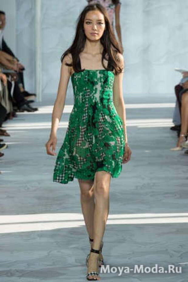 Модные сарафаны весна-лето 2015 Diane von Furstenberg