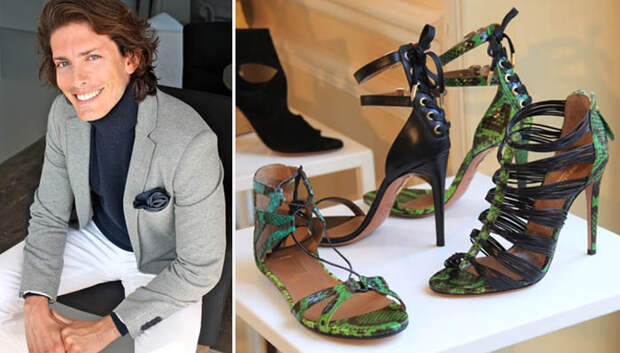 Aquazzura Founder Edgardo Osorio