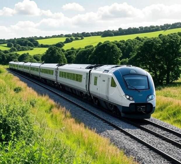 Строят высокоскоростную магистраль Москва - Санкт-Петербург в Московской и Тверской областях