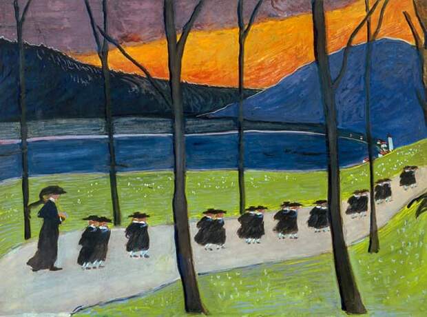 Marianne von Werefkin - Autumn (school)