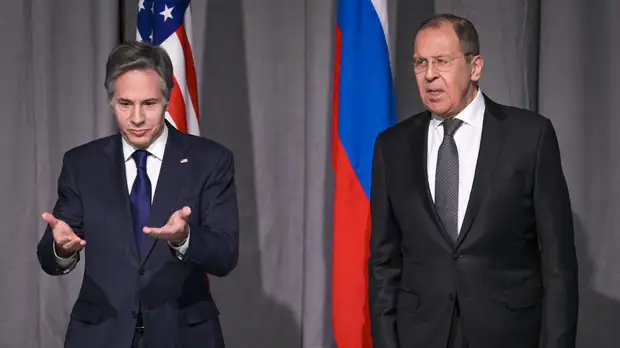 Лавров призвал Блинкена не тиражировать спекуляции о «российской агрессии» вокруг Украины
