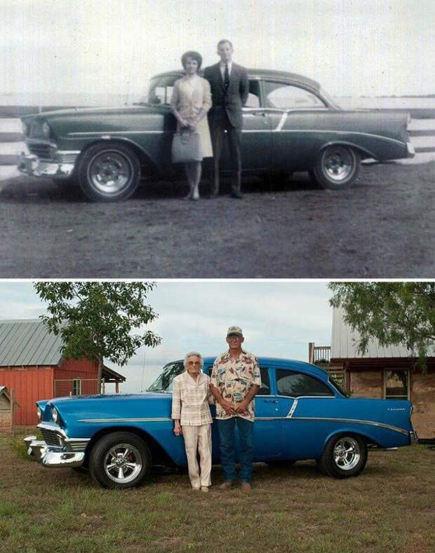 До и после: 35 воссозданных детских фотографий дети, родители, тогда и сейчас