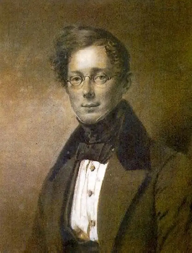 Николай Смирнов, муж Александры Россет. Портрет 1835 года.