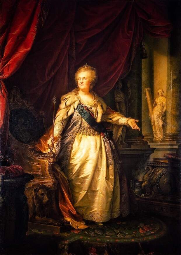 Екатерина II (художник Лампи Иоганн Баптист)