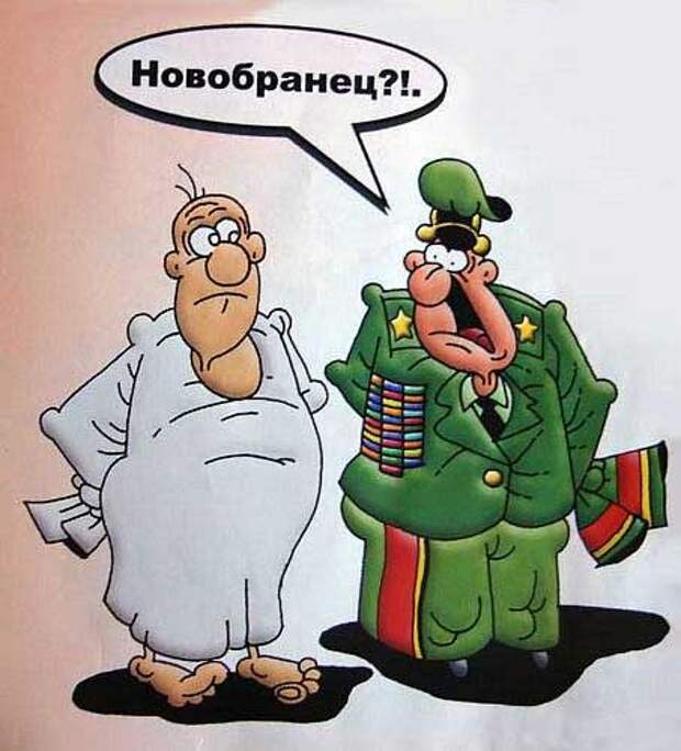 пополнение в армии смешная карикатура