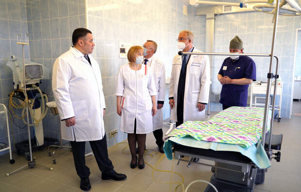 В Пеновской центральной районной больнице продолжится ремонт и оснащение современным оборудованием