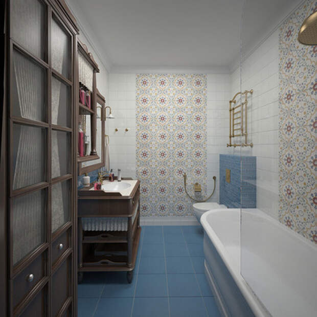 Классический Ванная комната by OSA-home