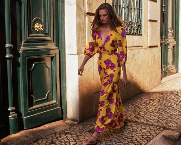 Красивые цветочные платья Borgo De Nor весна-лето 2019