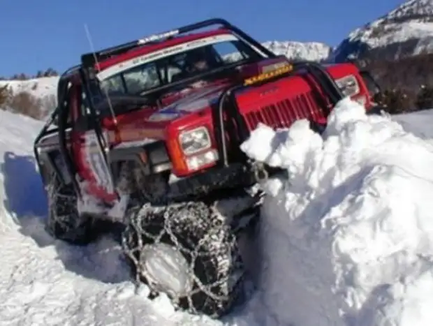 Цепи противоскольжения, виды, как сделать своими руками