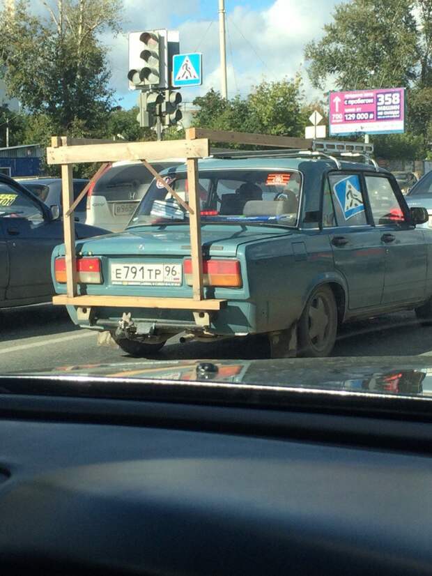 Немного автоприколов авто, автоприколы, прикол, юмор