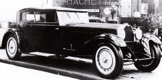 26 снимков машин Bugatti в 1920е и 1930е