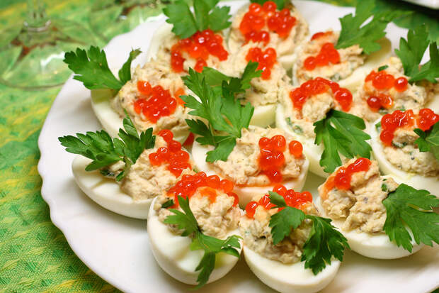 яйца фаршированные