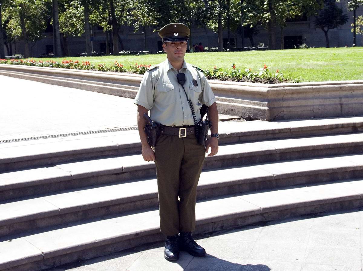 Чилийские карабинеры - полицейская гвардия своей страны (16)