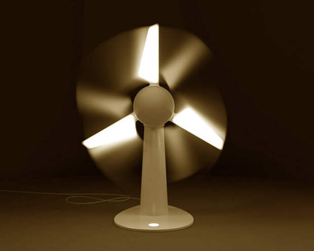 светящийся вентилятор