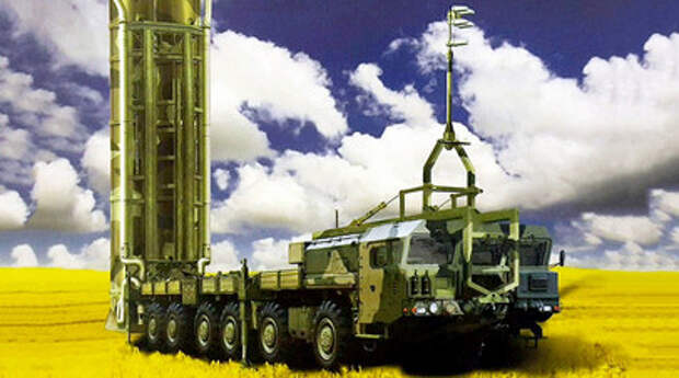 Макет пусковой установки ЗРС С-500