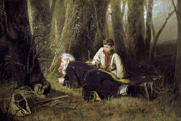Перов - Птицелов. 1870