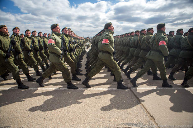 Наземная репетиция Парада Победы парад победы, репетиция, техника, фоторепортаж