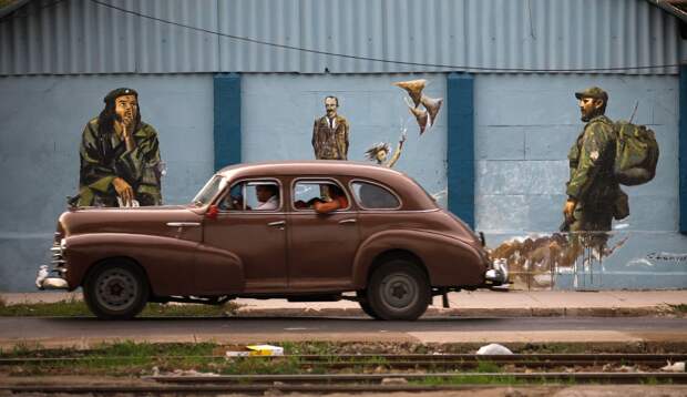 Куба — страна ретро-автомобилей куба, олдтаймер, ретро автомобили