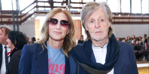 83-летний Пол Маккартни поддержал дочь на Неделе моды в Париже