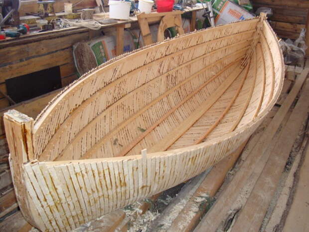 Интересный вариант строительства лодки своими руками