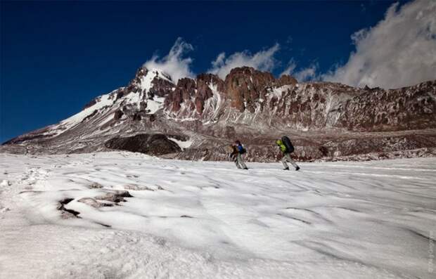 climbingkazbek45 800x513 Грузия. Восхождение на Казбек