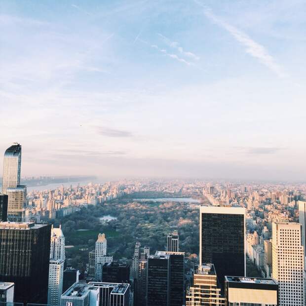 new york truths - central park from top of the rock