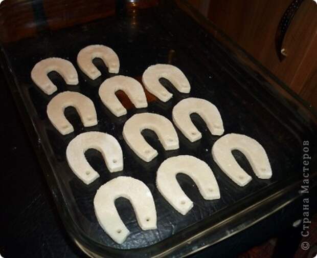 Мастер-класс Лепка Подковы на счастье Тесто соленое фото 3