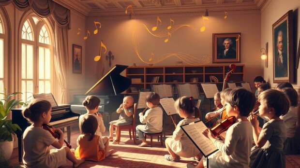 Музыкальные секреты детского развития: классика как ключ к креативности и концентрации