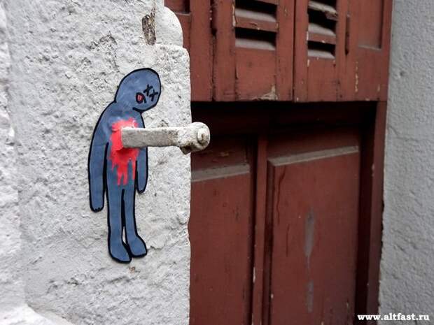 Street Art от художника OaKoAk на Readmas.ru