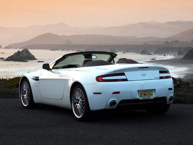 Aston Martin V8 Vantage родстер в Больших Красивых Картинках