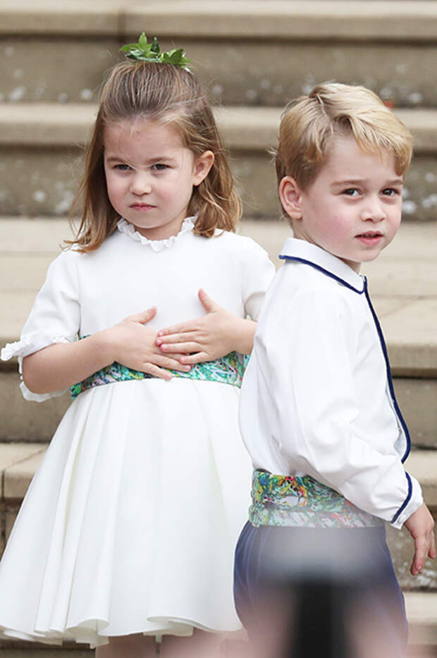 Принцесса Шарлотта и принце Джордж