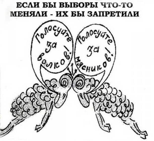 Карикатуры, позитив пришел.