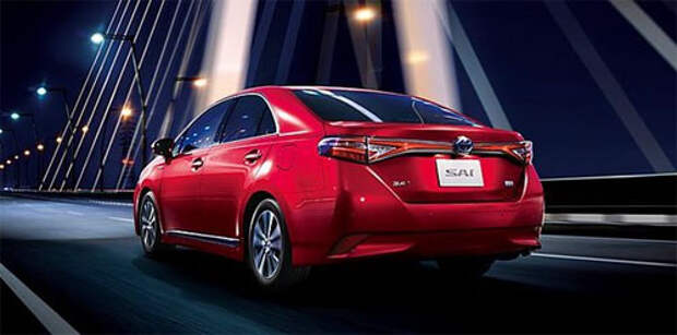 Toyota обновила свой гибридный седан Sai