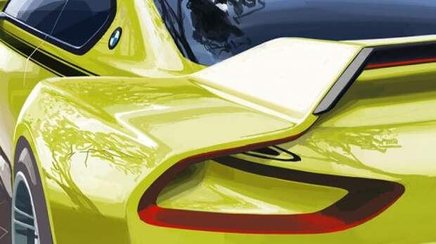 Первый тизер BMW 3.0 CSL Hommage