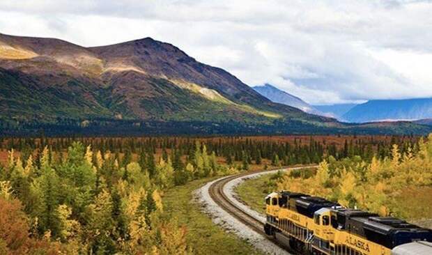 16. Denali Star, США 16. Denali Star, США железная дорога, поезд, путешествие