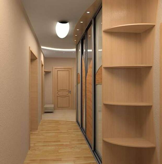 Дизайн узкого коридора - фото, интерьер коридора в квартире " Страница 21