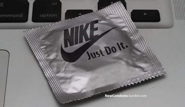 презерватив бренда Nike