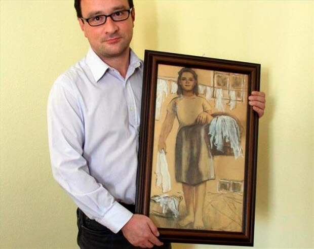Томаш Урынович и его невеста — картина