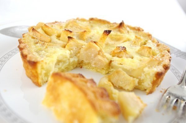 Шарлотка без яиц.