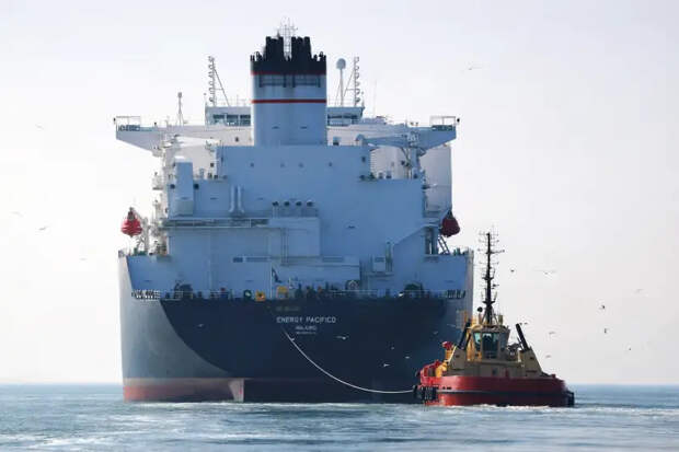 Россия впервые осуществила тройную перевалку запрещенного на Западе СПГ