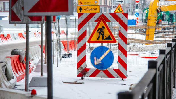 В Невском районе с 7 марта вводятся ограничения движения транспорта