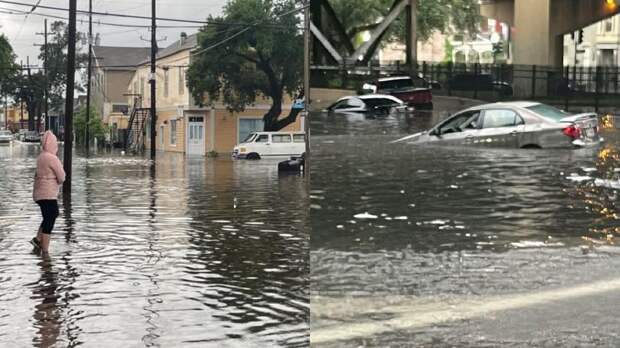 Наибольшее количество выпало на северо-востоке города