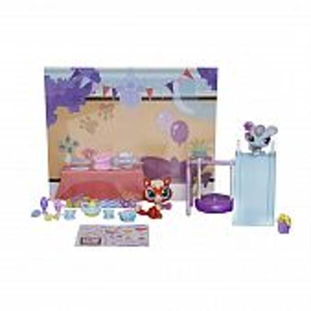 Тематический игровой набор Littlest Pet Shop Вечеринка