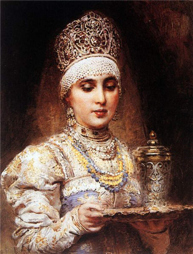 Красота женщин допетровской Руси