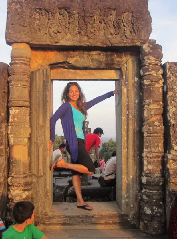 At Angkor Wat