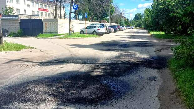 Ямочный ремонт прошел еще на нескольких улицах Рязани