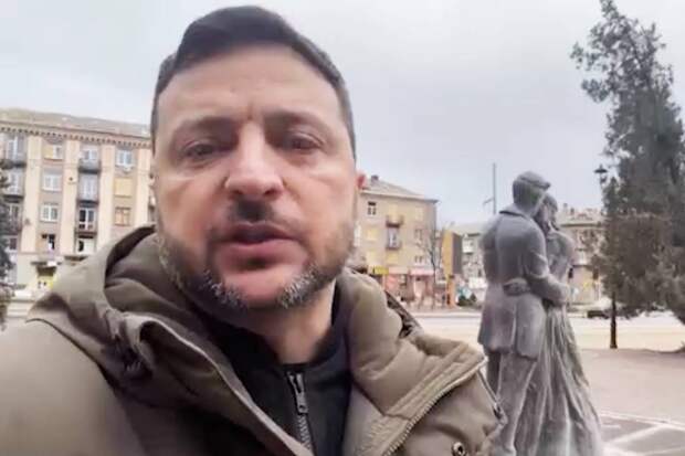 Зеленский приехал в Донбасс