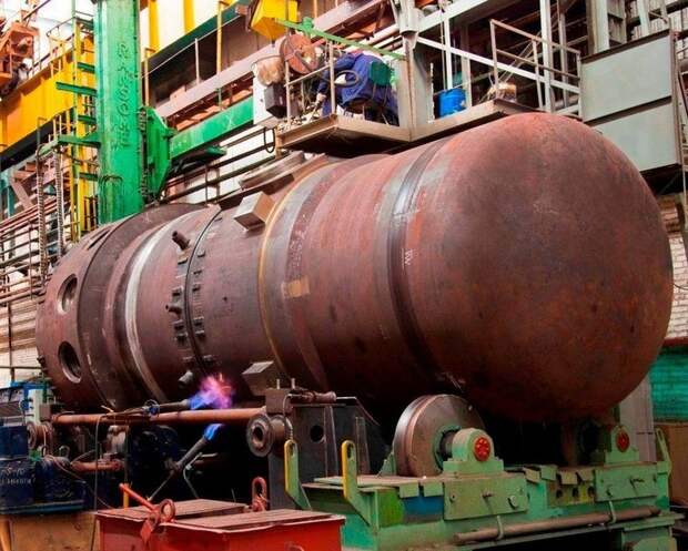 В Атомэнергомаше завершена сварка корпуса первого реактора для ледокола нового поколения Урал
